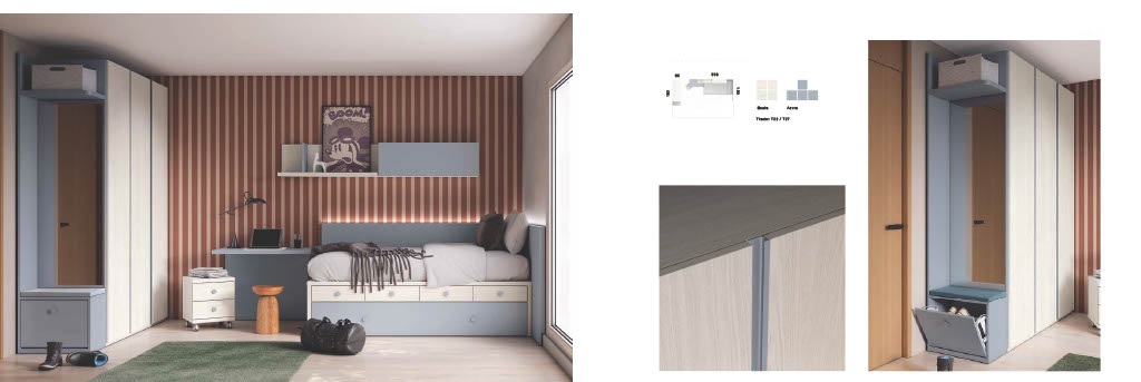 987-28 Dormitorio Modular